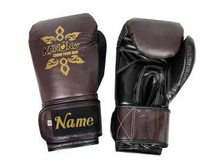 Custom Genuine Leather Boxing  Gloves : KNGCUST-R-417