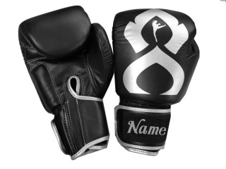 Custom Genuine Leather Muay Thai Gloves : KNGCUST-R-422