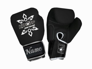 Custom Genuine Leather Boxing Gloves : KNGCUST-R-426