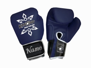 Custom Genuine Leather Boxing Gloves : KNGCUST-R-427