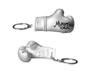 Kanong Boxing Glove Keyring : Silver