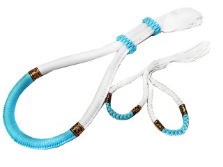 Mongkon + Prajeads Bundle : Thai Style White/Skyblue