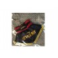 Kanong Muay Thai Shorts Keyring : Black-Gold