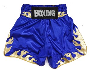 Custom Boxing Shorts : KNBSH-038-Blue