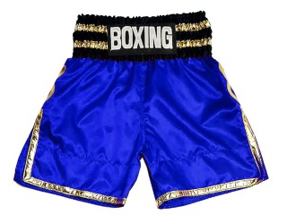 Custom Boxing Shorts : KNBSH-039-Blue