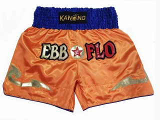 Custom Kanong Muay thai Shorts : KNSCUST-1216 Orange