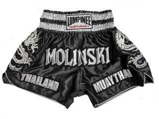 Custom Kanong Muay thai Shorts : KNSCUST-1251-Black