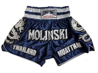 Custom Kanong Muay thai Shorts : KNSCUST-1251-Navy