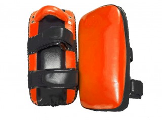 Custom Kick pads : Orange-Black