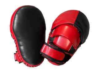 Custom Long Punch Pads : Red-Black