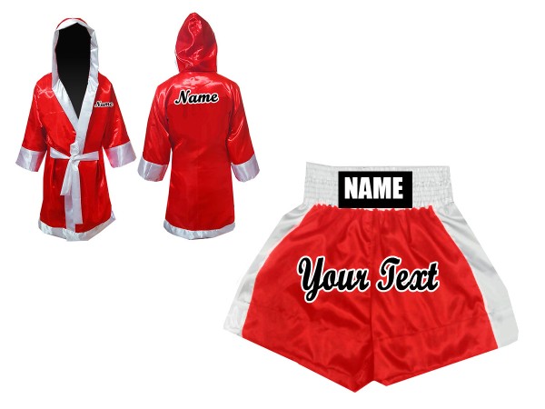 Boxing Gloves - Custom Muay Thai Shorts - Custom Boxing Robe
